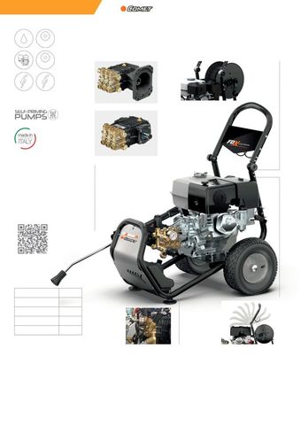 NETTOYEUR COMET FDX BLADE XL PRO DE 200 A 280 BARS